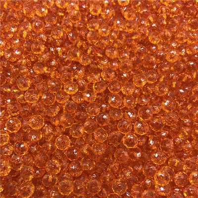 6mm 8mm 10mm 12mm oranž Austria lihvitud kristall-akrüülhelmed lahtised vahetükid ümmargused helmed DIY ehete valmistamine