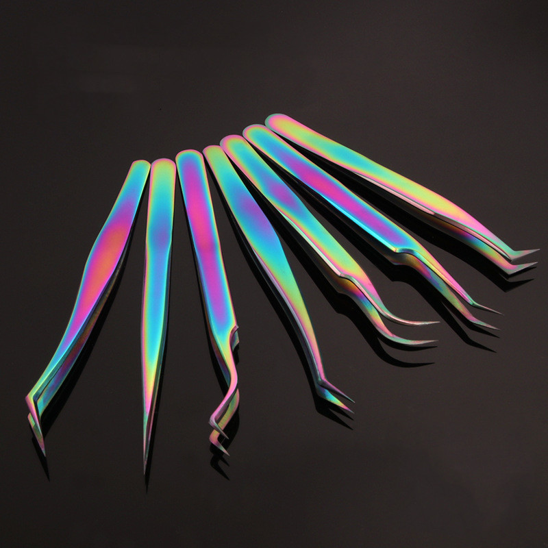 Pinceta za trepavice za nadogradnju trepavica Pinceta za obrve od nehrđajućeg čelika visoke preciznosti VETUS ST 15 Profesionalni alati za šminkanje noktiju