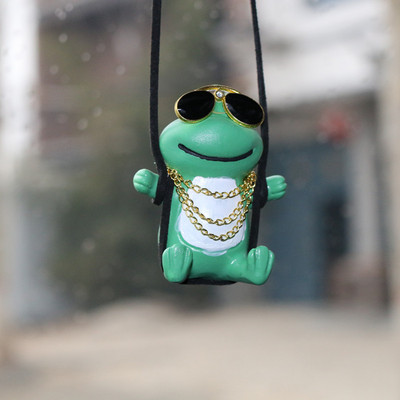 Slatka anime ljuljačka, cijev, pištolj, gitara, lubenica, žaba, privjesak, automatski retrovizor, ukrasi, rođendanski poklon, dodaci za parove