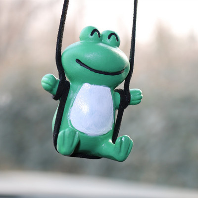 Slatka anime ljuljačka, cijev, pištolj, gitara, lubenica, žaba, privjesak, automatski retrovizor, ukrasi, rođendanski poklon, dodaci za parove