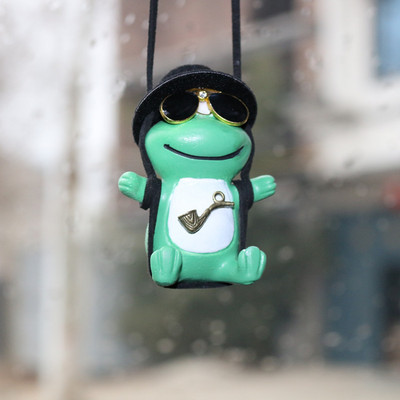 Slatka anime ljuljačka, cijev, pištolj, gitara, lubenica, žaba, privjesak, automatski retrovizor, ukrasi, rođendanski poklon, dodaci za parove