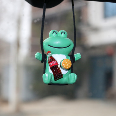 Slatka anime ljuljačka, cijev, pištolj, gitara, lubenica, žaba, privjesak, automatski retrovizor, ukrasi, rođendanski poklon, dodaci za parove