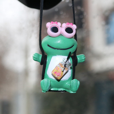 Slatka anime ljuljačka, cijev, pištolj, gitara, lubenica, žaba, privjesak, automatski retrovizor, ukrasi, rođendanski poklon, dodaci za parove