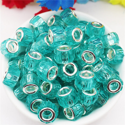 10Pcs/Lot prugasta velika rupa europske DIY razmaknice perle za izradu nakita privjesci odgovaraju Pandora narukvici zmijski lanac ogrlica