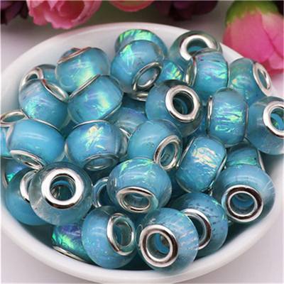 10Pcs/Lot prugasta velika rupa europske DIY razmaknice perle za izradu nakita privjesci odgovaraju Pandora narukvici zmijski lanac ogrlica