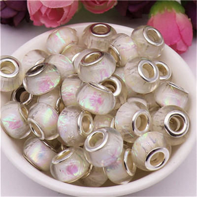 10Pcs/Lot prugasta velika rupa europske DIY razmaknice perle za izradu nakita privjesci odgovaraju Pandora narukvici zmijski lanac ogrlica