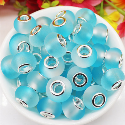 10Pcs/Lot prugasta velika rupa europske DIY razmaknice perle za izradu nakita privjesci odgovaraju Pandora narukvici zmijski lanac ogrlica