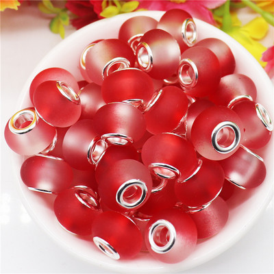 10Pcs/Lot prugasta velika rupa europske DIY razmaknice perle za izradu nakita privjesci odgovaraju Pandora narukvici zmijski lanac ogrlica