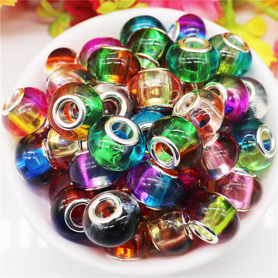 10Pcs/Lot prugasta velika rupa europske DIY razmaknice perle za izradu nakita privjesci odgovaraju Pandora narukvici zmijski lanac ogrlica