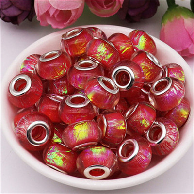 10Pcs/Lot prugasta velika rupa europske DIY razmaknice perle za izradu nakita privjesci odgovaraju Pandora narukvici zmijski lanac ogrlica