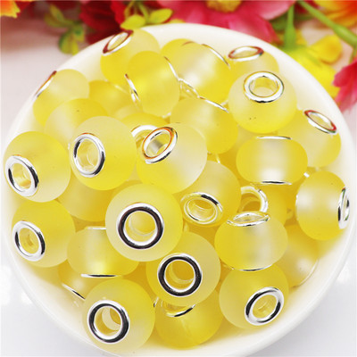 10Pcs/Lot prugasta velika rupa europske DIY razmaknice perle za izradu nakita privjesci odgovaraju Pandora narukvici zmijski lanac ogrlica