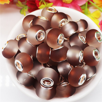 10Pcs/Lot prugasta velika rupa europske DIY razmaknice perle za izradu nakita privjesci odgovaraju Pandora narukvici zmijski lanac ogrlica