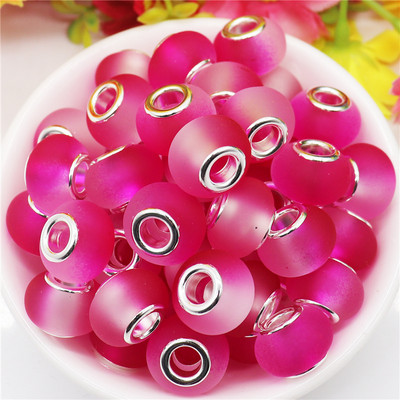 10Pcs/Lot prugasta velika rupa europske DIY razmaknice perle za izradu nakita privjesci odgovaraju Pandora narukvici zmijski lanac ogrlica