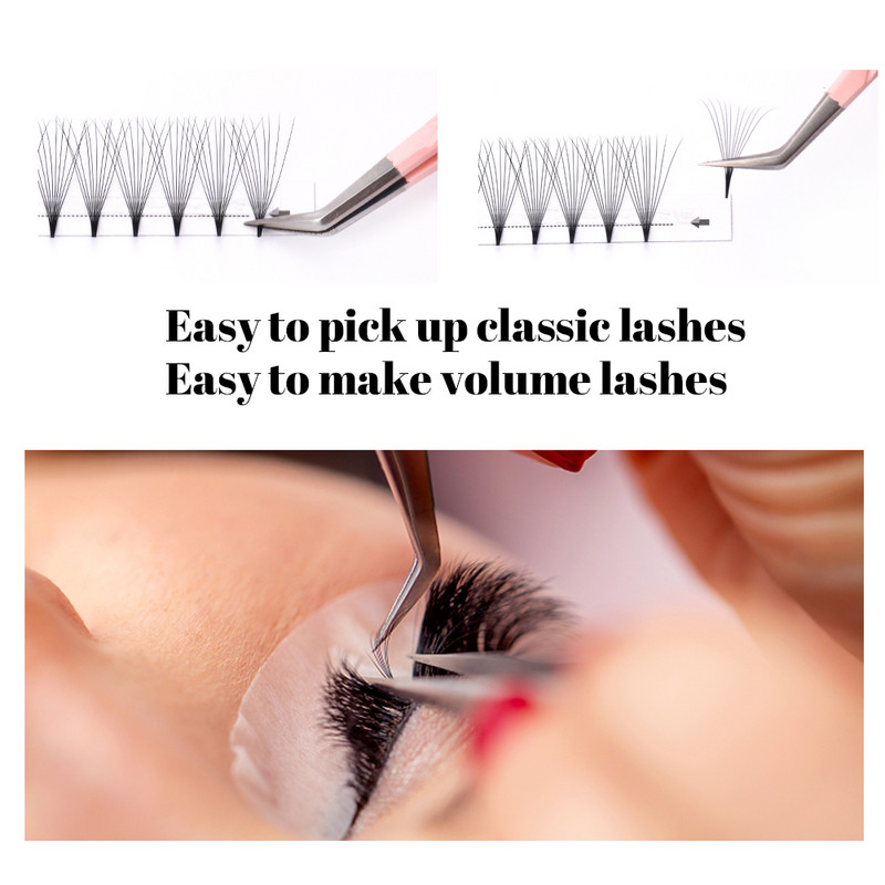 Meigitööriistad Fiber Tips Ripsmepikenduspintsetid Professionaalsed Lash Perfect Grip Pintsetid Hulgimüüja Wendy Lashes