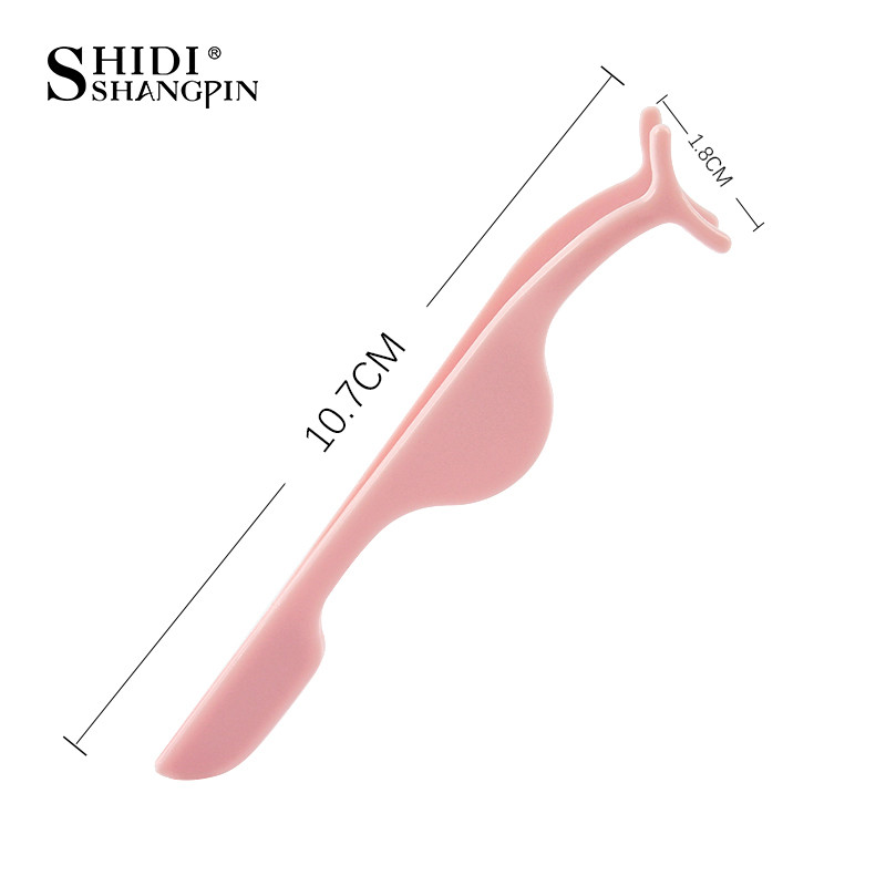 SHISHANGPIN 1 τμχ Βοηθητικό σφιγκτήρα για επέκταση βλεφαρίδων Πλαστικά τσιμπιδάκια επέκτασης ψεύτικες βλεφαρίδες Practice Beauty makeup Tools