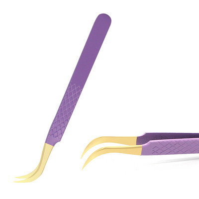 AILEISHI Βλεφαρίδες Tweezers από ανοξείδωτο ατσάλι Superhard Tweezers Αντιστατικό Tweezers υψηλής ακρίβειας για Εργαλεία επέκτασης βλεφαρίδων