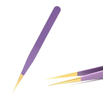 AILEISHI Βλεφαρίδες Tweezers από ανοξείδωτο ατσάλι Superhard Tweezers Αντιστατικό Tweezers υψηλής ακρίβειας για Εργαλεία επέκτασης βλεφαρίδων