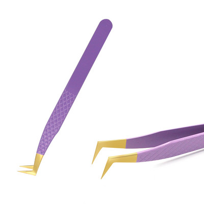 AILEISHI Βλεφαρίδες Tweezers από ανοξείδωτο ατσάλι Superhard Tweezers Αντιστατικό Tweezers υψηλής ακρίβειας για Εργαλεία επέκτασης βλεφαρίδων