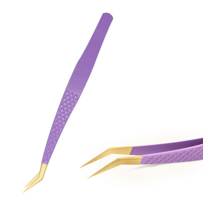 AILEISHI Βλεφαρίδες Tweezers από ανοξείδωτο ατσάλι Superhard Tweezers Αντιστατικό Tweezers υψηλής ακρίβειας για Εργαλεία επέκτασης βλεφαρίδων