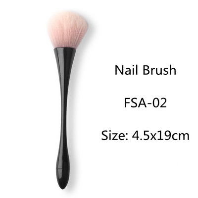 Küünetolmupintsel Maniküür Ilu Nail Art Pintsel Põsepuna Puudripintslid Mood UV Geelküüned Dekoratsioon Meik Aksessuaarid Tööriistad