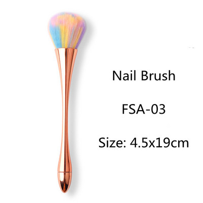 Küünetolmupintsel Maniküür Ilu Nail Art Pintsel Põsepuna Puudripintslid Mood UV Geelküüned Dekoratsioon Meik Aksessuaarid Tööriistad