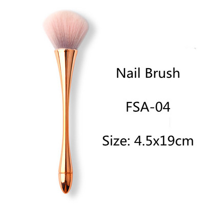 Küünetolmupintsel Maniküür Ilu Nail Art Pintsel Põsepuna Puudripintslid Mood UV Geelküüned Dekoratsioon Meik Aksessuaarid Tööriistad