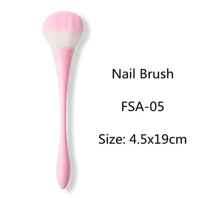 Küünetolmupintsel Maniküür Ilu Nail Art Pintsel Põsepuna Puudripintslid Mood UV Geelküüned Dekoratsioon Meik Aksessuaarid Tööriistad