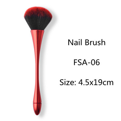 Küünetolmupintsel Maniküür Ilu Nail Art Pintsel Põsepuna Puudripintslid Mood UV Geelküüned Dekoratsioon Meik Aksessuaarid Tööriistad