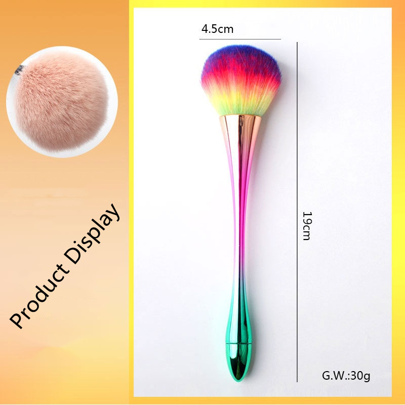 Küünetolmupintsel Maniküür Ilu Nail Art Pintsel Põsepuna Puudripintslid Mood UV Geelküüned Dekoratsioon Meik Aksessuaarid Tööriistad