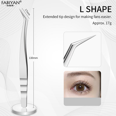 Τσιμπιδάκια για βλεφαρίδες υψηλής ακρίβειας Επεκτάσεις από ανοξείδωτο ατσάλι Εργαλεία βλεφαρίδων για καλλιτέχνες βλεφαρίδων