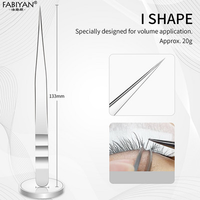 Τσιμπιδάκια για βλεφαρίδες υψηλής ακρίβειας Επεκτάσεις από ανοξείδωτο ατσάλι Εργαλεία βλεφαρίδων για καλλιτέχνες βλεφαρίδων