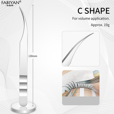 Τσιμπιδάκια για βλεφαρίδες υψηλής ακρίβειας Επεκτάσεις από ανοξείδωτο ατσάλι Εργαλεία βλεφαρίδων για καλλιτέχνες βλεφαρίδων