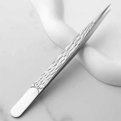 1 τεμάχιο Lashes Tweezers Eyelash Extension Clip από ανοξείδωτο ατσάλι για ανεμιστήρες όγκου αντιολισθητικές λαβίδες νυχιών υψηλής ακρίβειας Εργαλεία μακιγιάζ