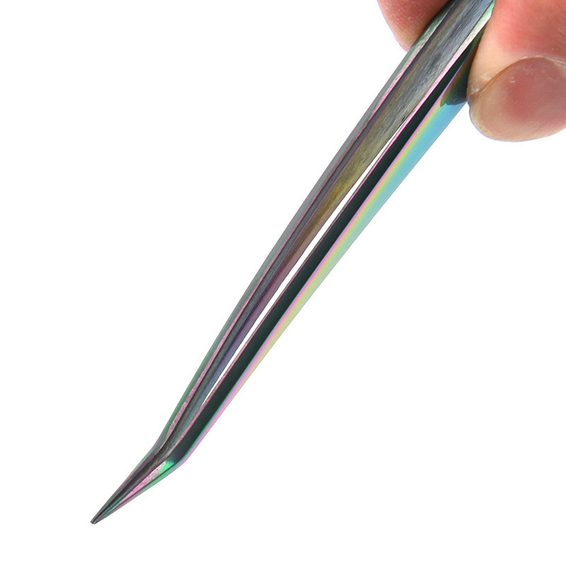 Ripsmepikendused pintsetid roostevabast terasest ülikõvad ripsmepintsetid ülitäpsed antistaatilised pintsetid ripsmepikendustööriistad