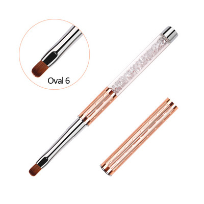 BQAN 9 stiilis küünekunsti pintsel kivist käepideme gradiendiga küünepintsli joon maalimispintslid küünekristall-akrüülvooderdusega joonistuspliiats