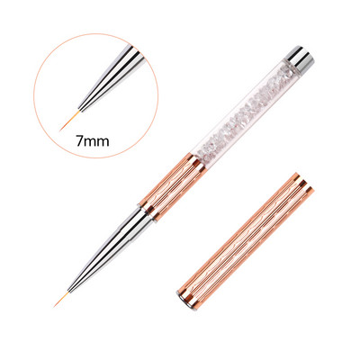 BQAN 9 stiilis küünekunsti pintsel kivist käepideme gradiendiga küünepintsli joon maalimispintslid küünekristall-akrüülvooderdusega joonistuspliiats