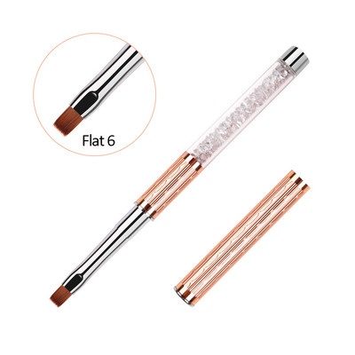 BQAN 9 stiilis küünekunsti pintsel kivist käepideme gradiendiga küünepintsli joon maalimispintslid küünekristall-akrüülvooderdusega joonistuspliiats