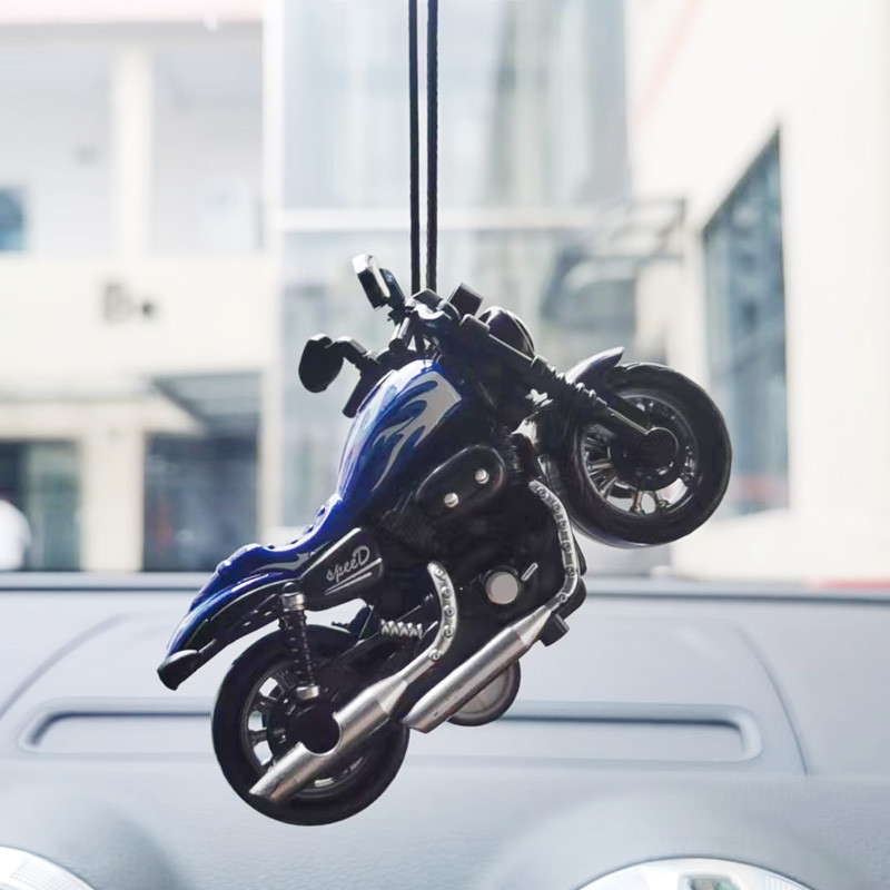 PVC Model Motociclete Mașină Oglindă Retrovizoare Pandantiv Auto Planșă De Bord Decorații Auto Interior Accesorii Cadou de Ziua Iubitului