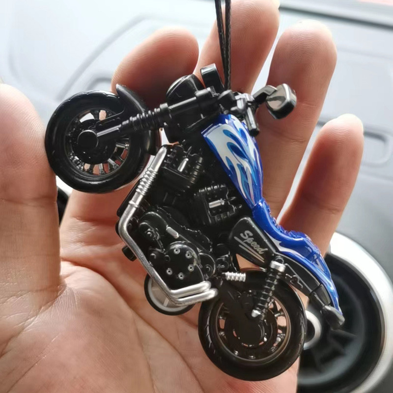 PVC Model Motociclete Mașină Oglindă Retrovizoare Pandantiv Auto Planșă De Bord Decorații Auto Interior Accesorii Cadou de Ziua Iubitului