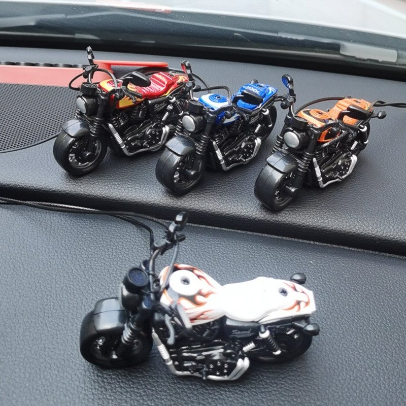 PVC Model Motociclete Mașină Oglindă Retrovizoare Pandantiv Auto Planșă De Bord Decorații Auto Interior Accesorii Cadou de Ziua Iubitului