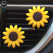 Car Fashion Multiflora Sunflower Έξοδος αέρα αυτοκινήτου Αρωματικό κλιπ αρώματος Αποσμητικό αέρα Διαχύτης