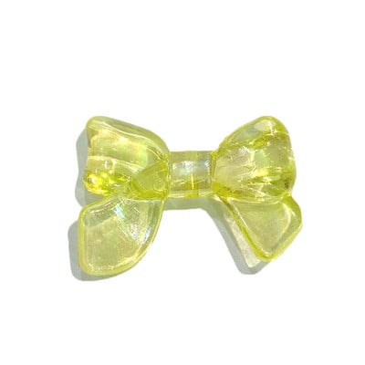 5db/tétel 24mmx32mm akril gyöngyök AB színű aranyos masni formájú távtartó gyöngyök ékszerkészítési kellékekhez karkötők barkács kiegészítők