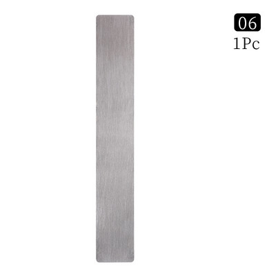 Half Moon asendusküüneviil 100/180/240 10tk must eemaldatav liivapaber roostevabast terasest käepidemega metallist lihvviilidega