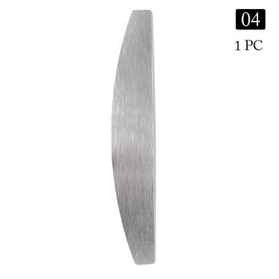 Half Moon asendusküüneviil 100/180/240 10tk must eemaldatav liivapaber roostevabast terasest käepidemega metallist lihvviilidega