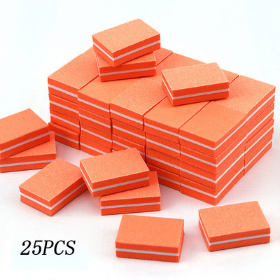 Mini polírozó csiszolóreszelők Blokk pedikűr manikűr ápolás Nail Art puffer lakk fehér körömreszelő körömdíszítés tippek manikűr pedikűr