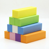 5/10 tk küünekunsti lihvimiskäsn puhver plokk küünepuhvrid viilid plokk lihvimine poleerimine maniküür küünekunsti tööriist