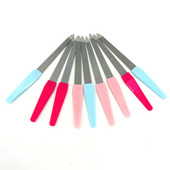 5 tk/komplekt metallist kahepoolsed küüneviilid must käepide Tugeva servaga maniküür teritav küünte hooldamine ilu pediküür küünte jalahooldus