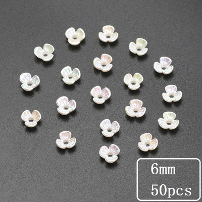 10-50 tk läbipaistvad lilled sulgedest akrüülist lahtised vahehelmed ehete valmistamiseks DIY käsitsi valmistatud käevõru kaelakee tarvikud