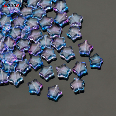 8 mm segatud AB gradient tähehelmed Tšehhi klaasist lahtised vahehelmed ehete valmistamiseks Käsitsi valmistatud kaelakee käevõru isetehtud tarvikud