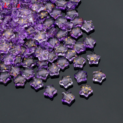 8 mm segatud AB gradient tähehelmed Tšehhi klaasist lahtised vahehelmed ehete valmistamiseks Käsitsi valmistatud kaelakee käevõru isetehtud tarvikud